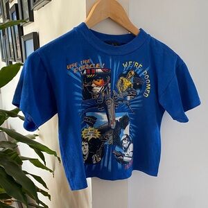 T-shirt vintage court femme Star Wars vintage women short t-shirt